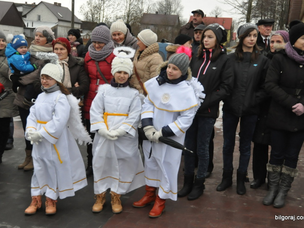 Przez Łukowę przeszedł orszak Trzech Króli (FOTO)