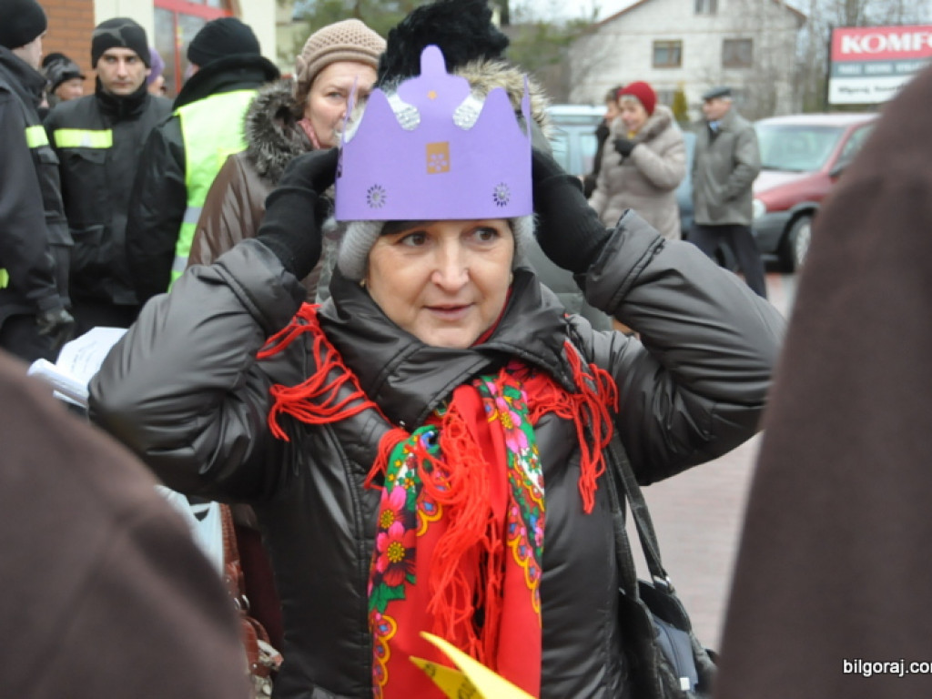 Przez Łukowę przeszedł orszak Trzech Króli (FOTO)