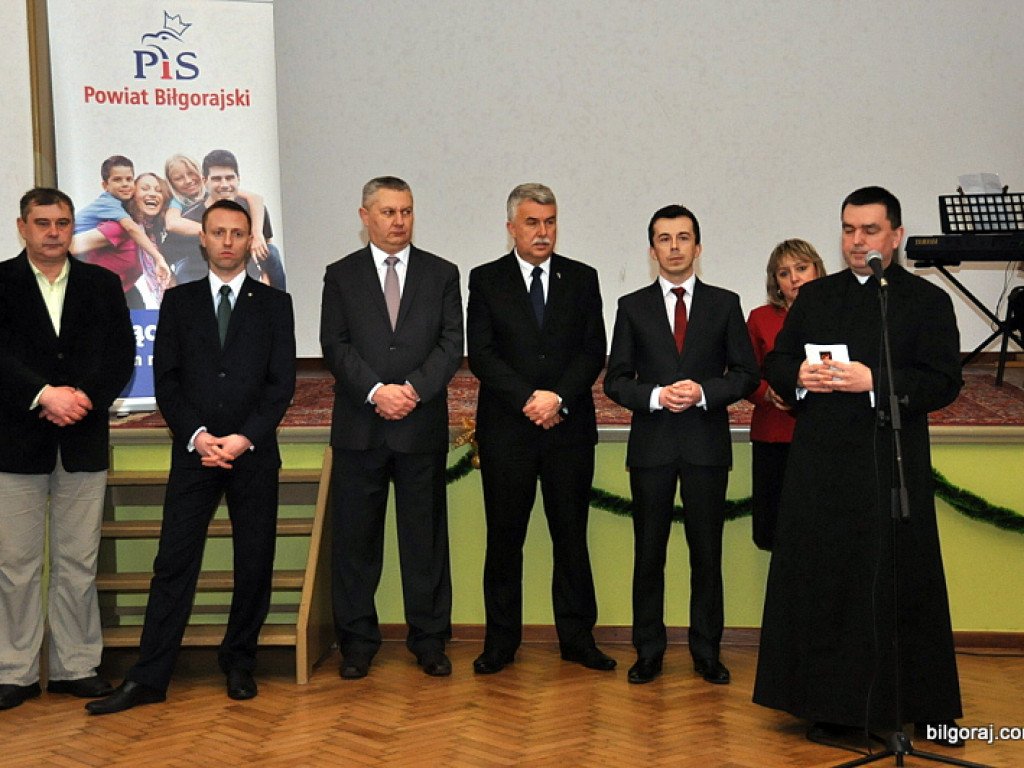 Opłatek PiS w Biłgoraju (FOTO, VIDEO)