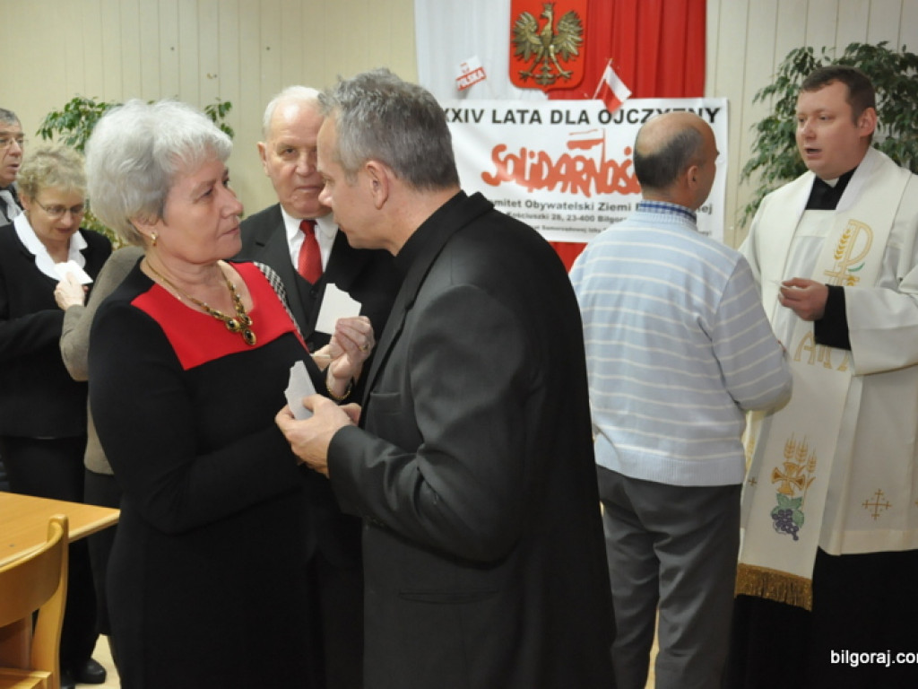 Opłatek Rejonowego Komiteteu Obywatelskiego Ziemi Biłgorajskiej (FOTO)