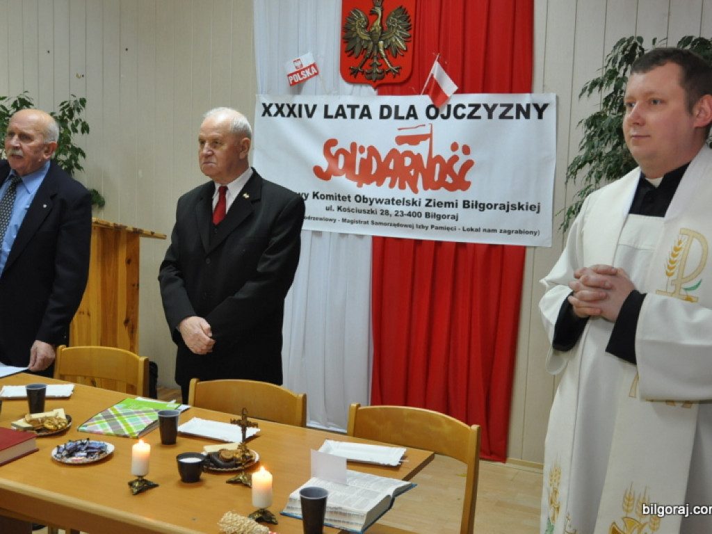 Opłatek Rejonowego Komiteteu Obywatelskiego Ziemi Biłgorajskiej (FOTO)