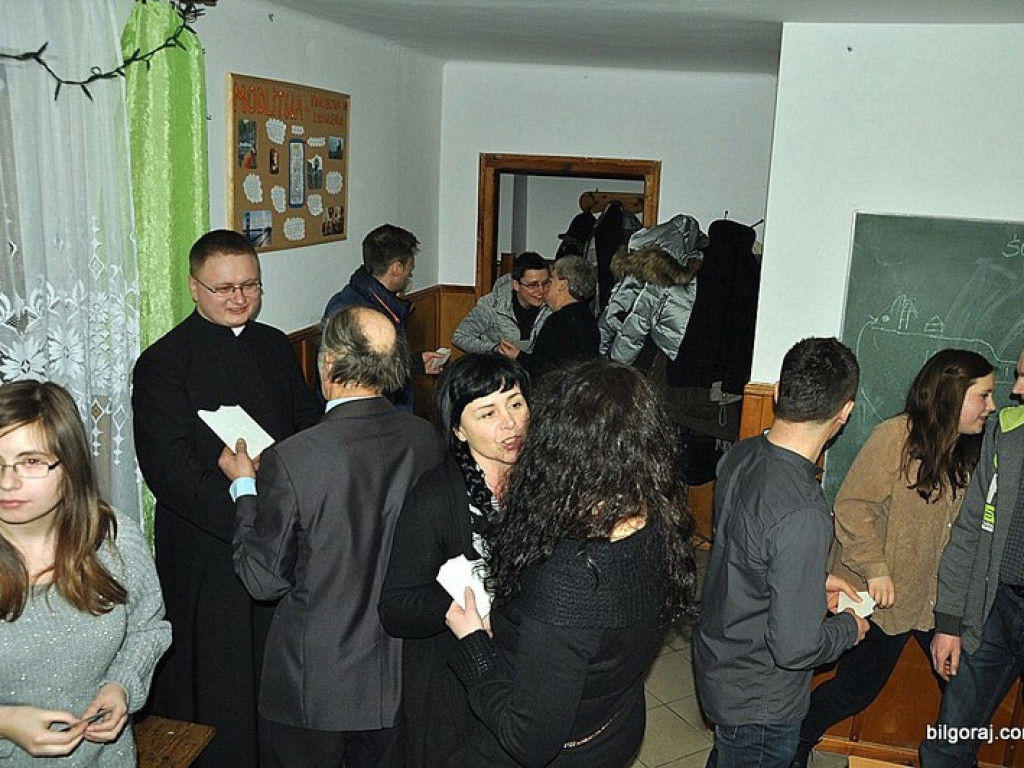 Spotkanie opłatkowe biłgorajskich pątników