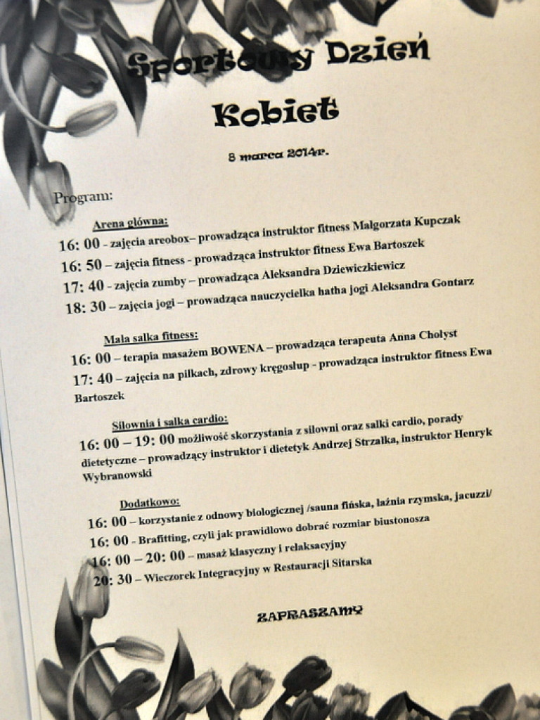 Sportowy Dzień Kobiet po raz trzeci w Biłgoraju