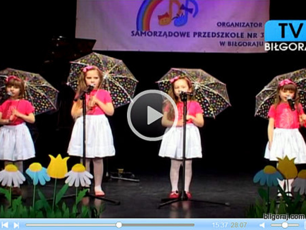 XI Międzyprzeszkolny Festiwal Piosenki Dziecięcej (FOTO, VIDEO)