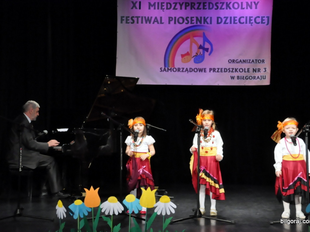 XI Międzyprzeszkolny Festiwal Piosenki Dziecięcej (FOTO, VIDEO)
