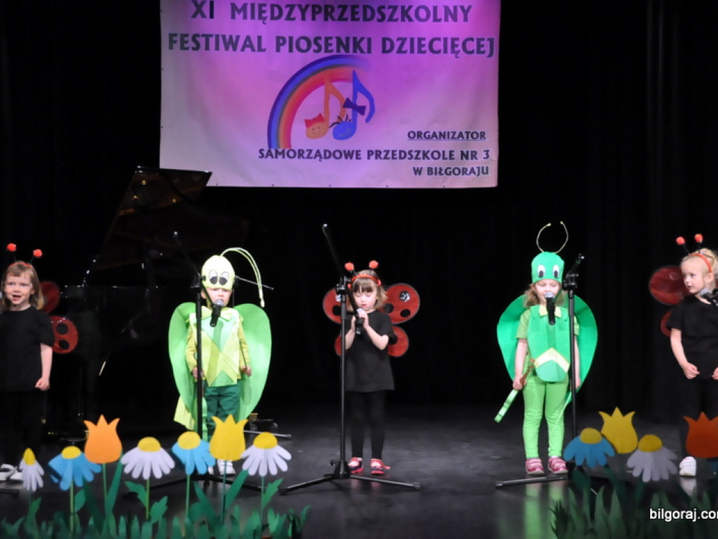 XI Międzyprzeszkolny Festiwal Piosenki Dziecięcej (FOTO, VIDEO)