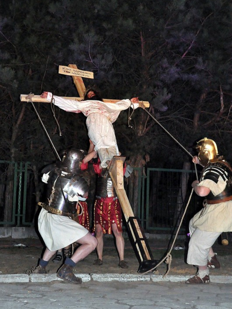Misterium Męki Pańskiej po raz drugi w Biłgoraju (FOTO)