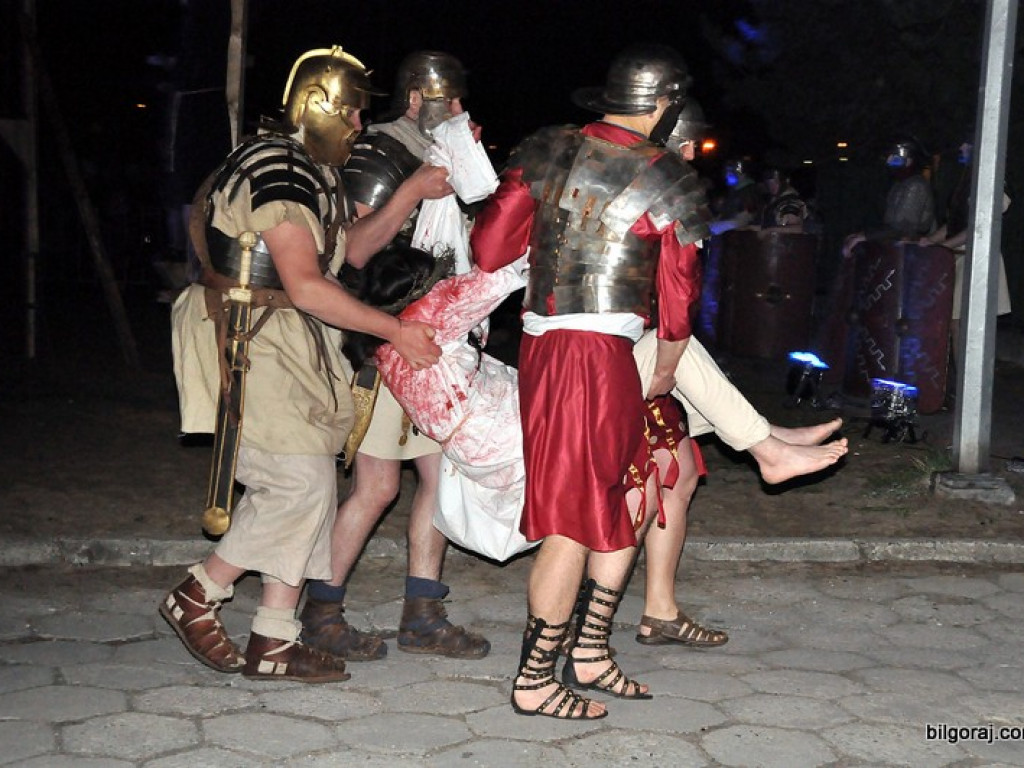 Misterium Męki Pańskiej po raz drugi w Biłgoraju (FOTO)