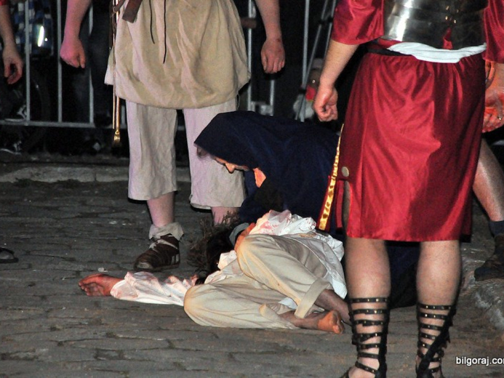 Misterium Męki Pańskiej po raz drugi w Biłgoraju (FOTO)