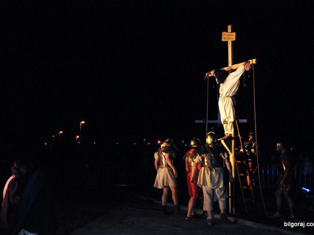 Misterium Męki Pańskiej po raz drugi w Biłgoraju (FOTO)