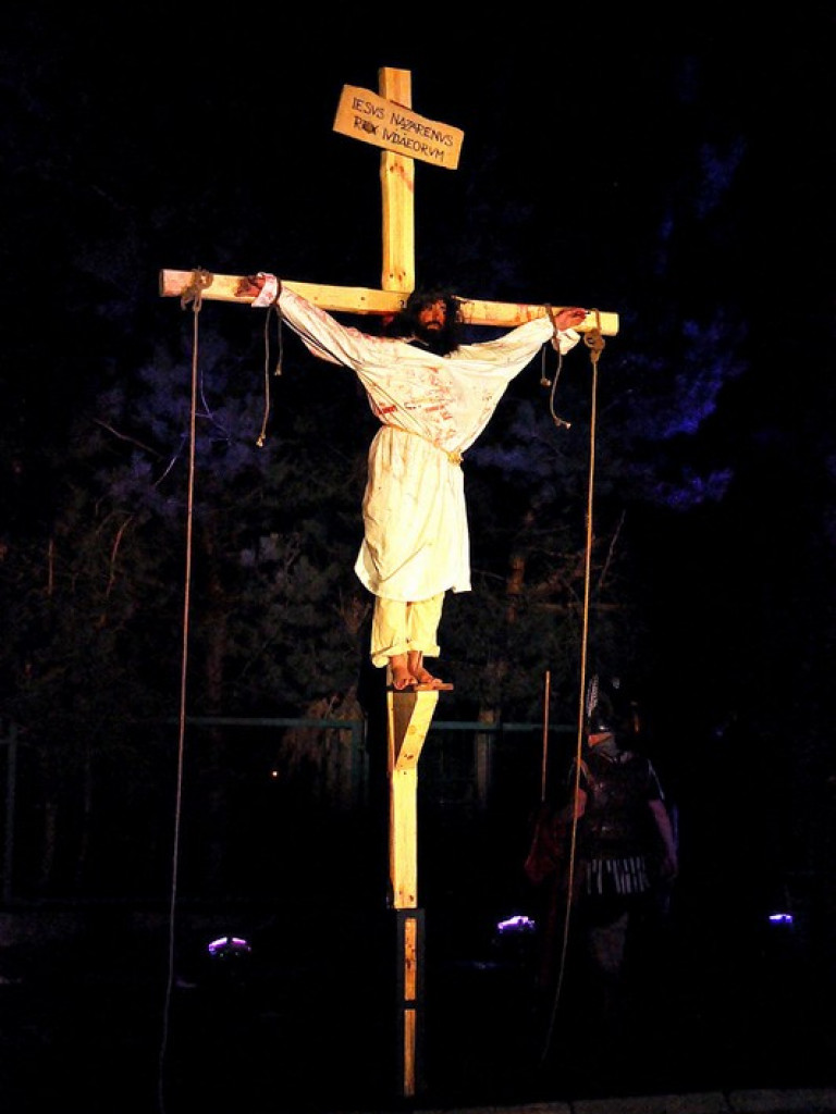 Misterium Męki Pańskiej po raz drugi w Biłgoraju (FOTO)