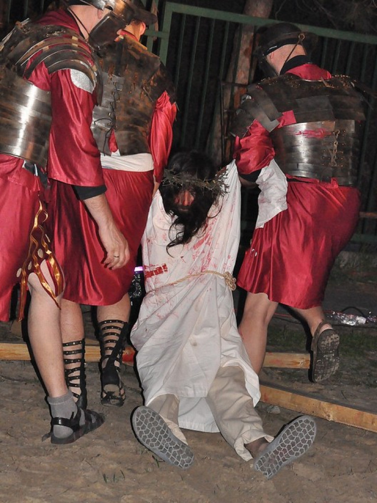 Misterium Męki Pańskiej po raz drugi w Biłgoraju (FOTO)