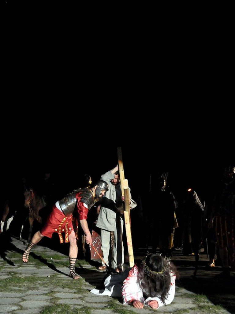 Misterium Męki Pańskiej po raz drugi w Biłgoraju (FOTO)