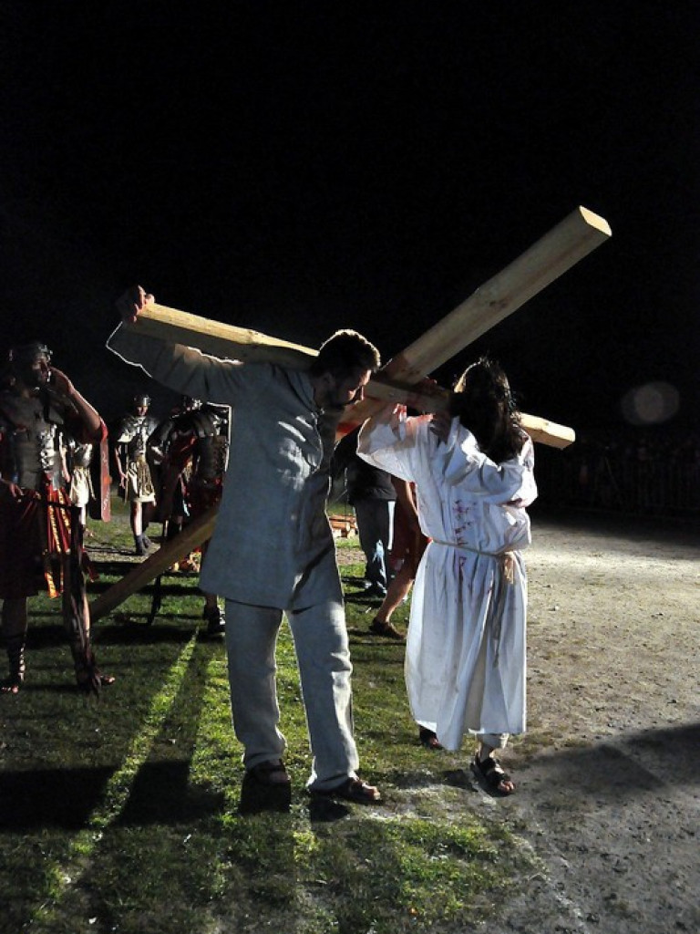 Misterium Męki Pańskiej po raz drugi w Biłgoraju (FOTO)