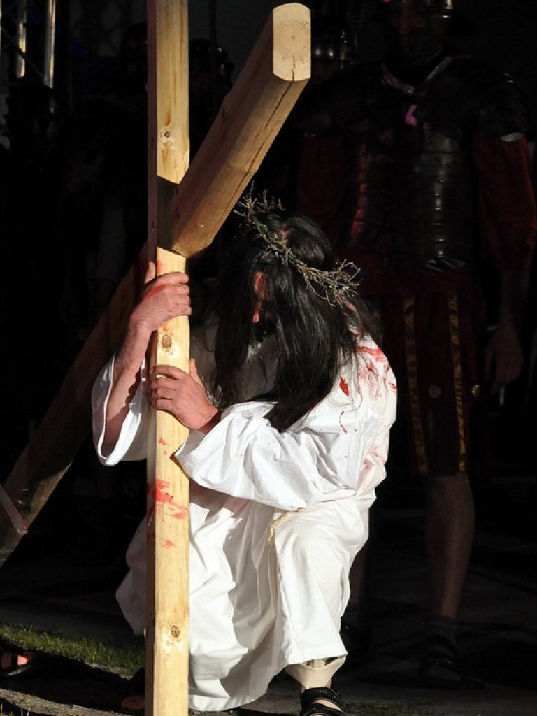 Misterium Męki Pańskiej po raz drugi w Biłgoraju (FOTO)