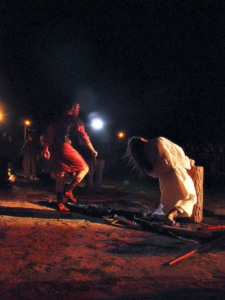 Misterium Męki Pańskiej po raz drugi w Biłgoraju (FOTO)