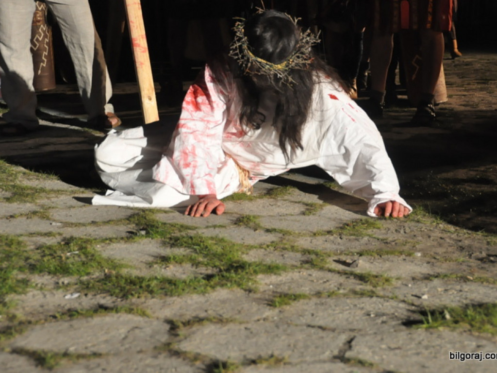 Misterium Męki Pańskiej po raz drugi w Biłgoraju (FOTO)