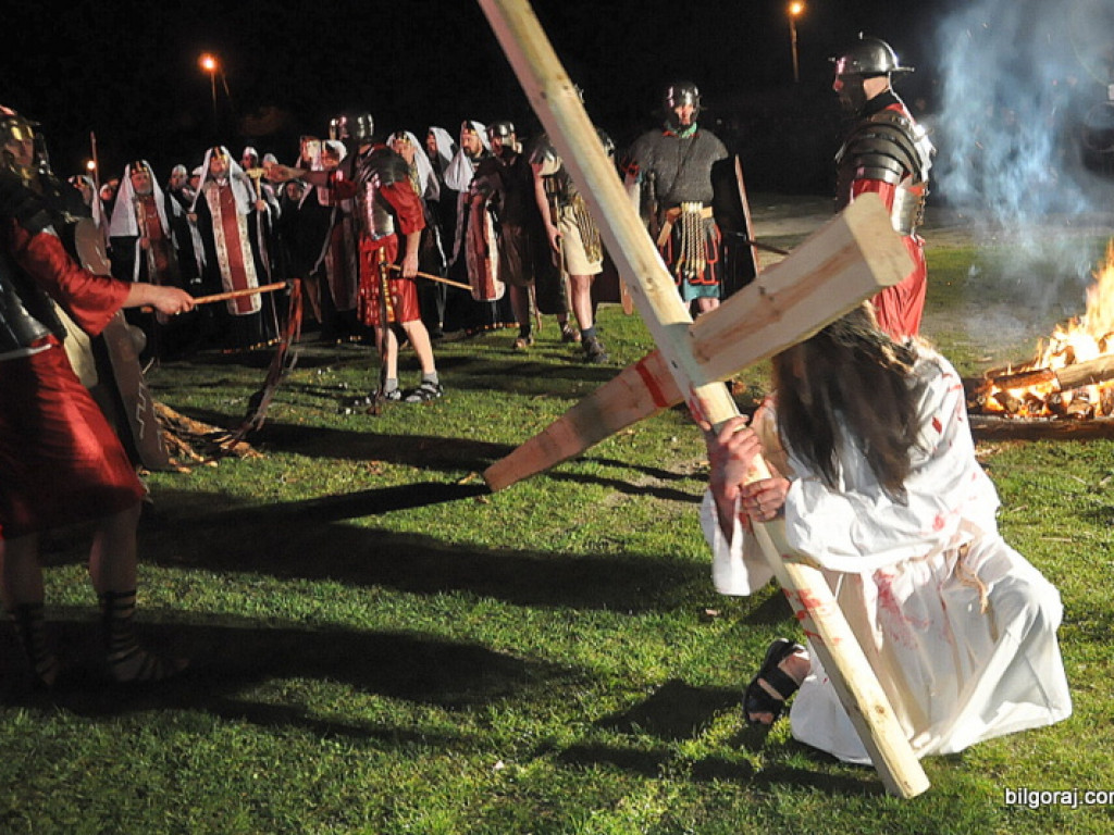 Misterium Męki Pańskiej po raz drugi w Biłgoraju (FOTO)