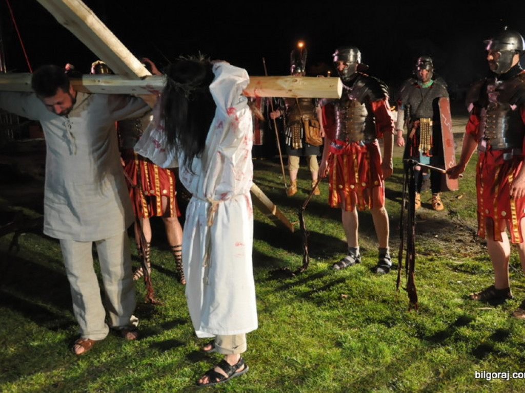 Misterium Męki Pańskiej po raz drugi w Biłgoraju (FOTO)