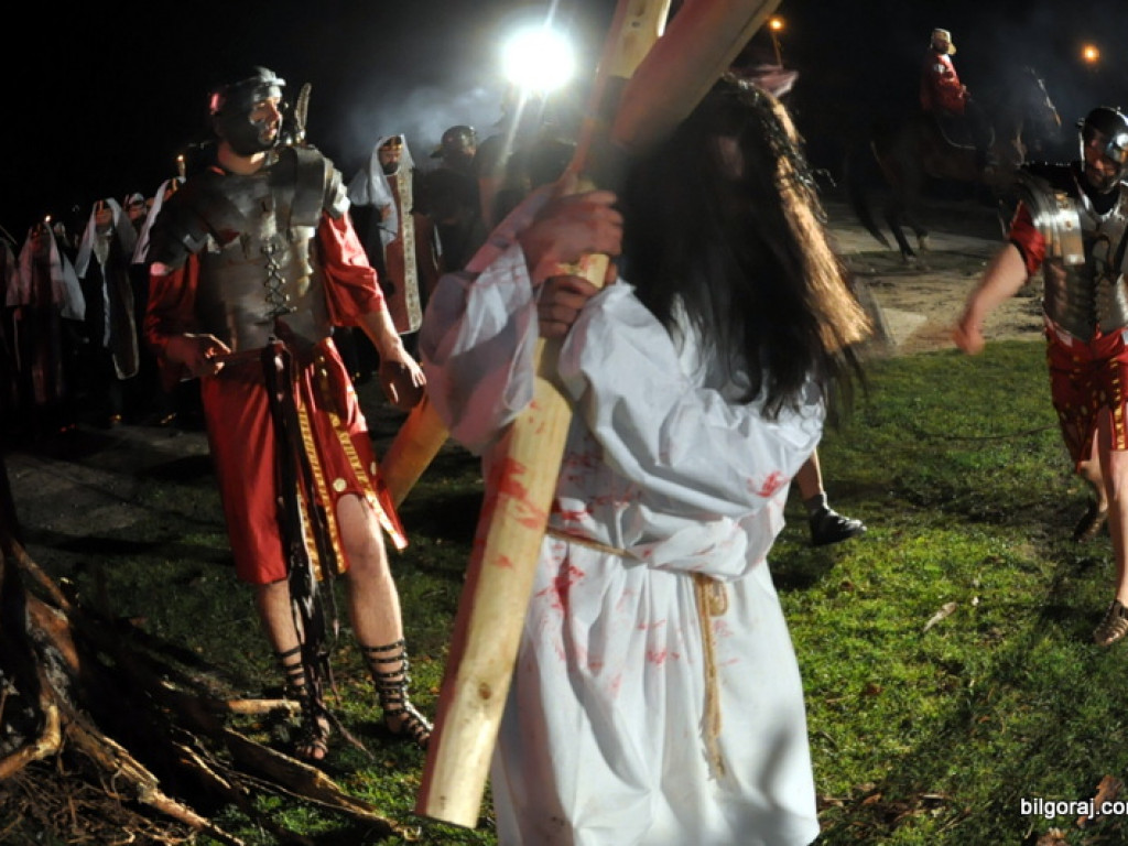 Misterium Męki Pańskiej po raz drugi w Biłgoraju (FOTO)