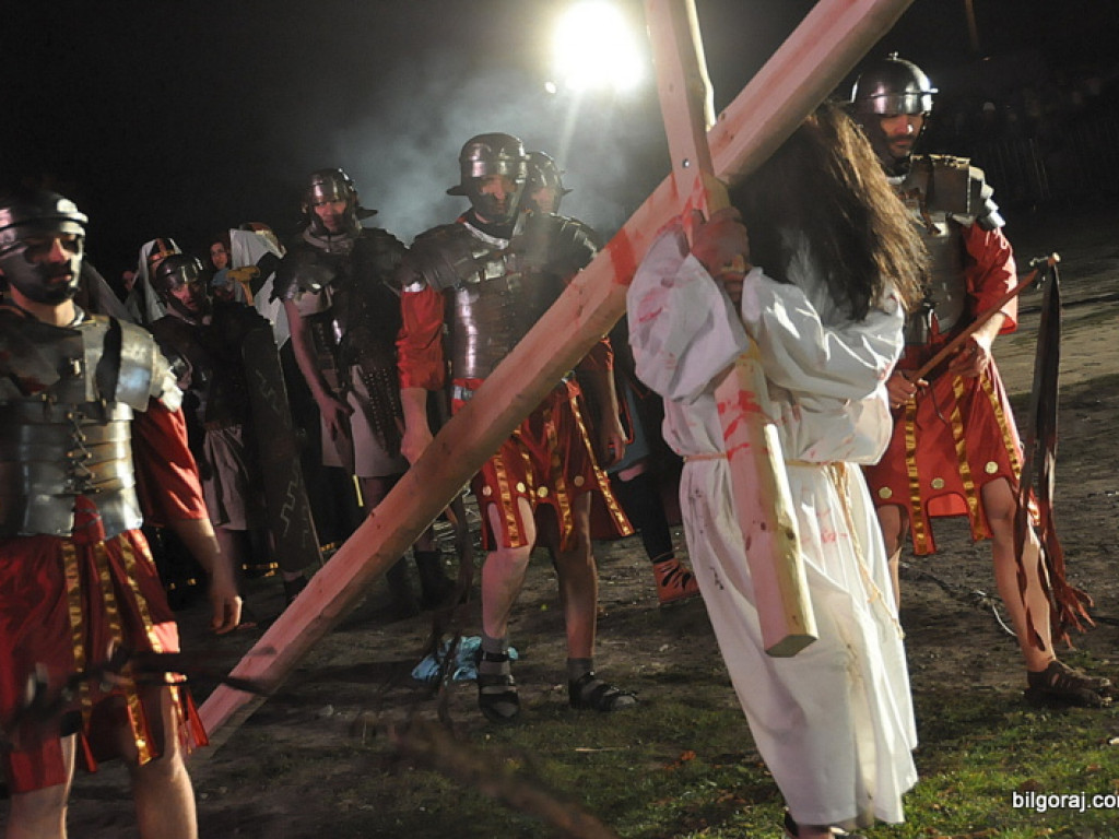 Misterium Męki Pańskiej po raz drugi w Biłgoraju (FOTO)