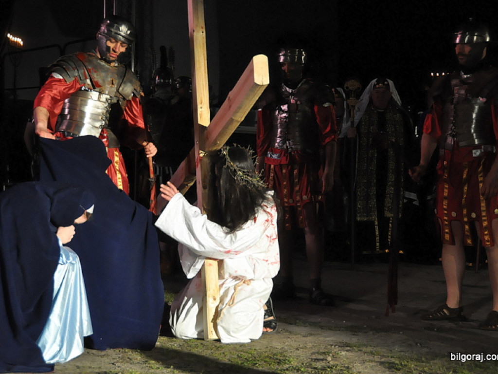 Misterium Męki Pańskiej po raz drugi w Biłgoraju (FOTO)