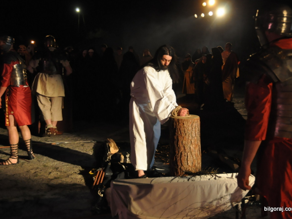 Misterium Męki Pańskiej po raz drugi w Biłgoraju (FOTO)