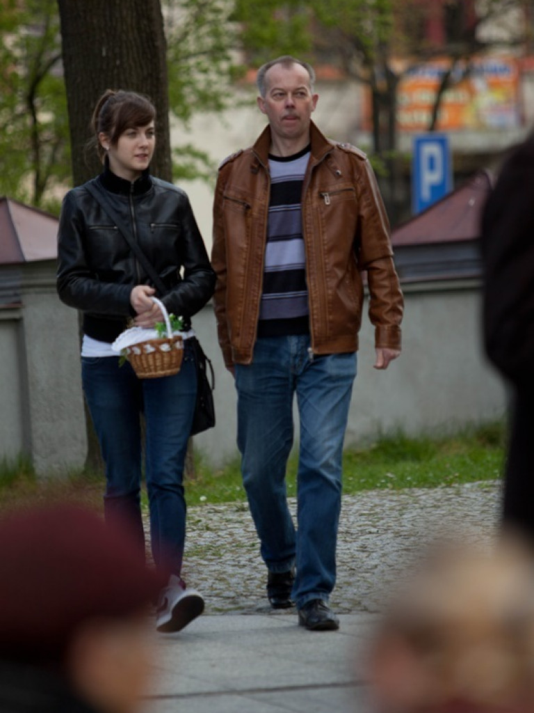 Poświęcenie pokarmów na stół wielkanocny (FOTO)