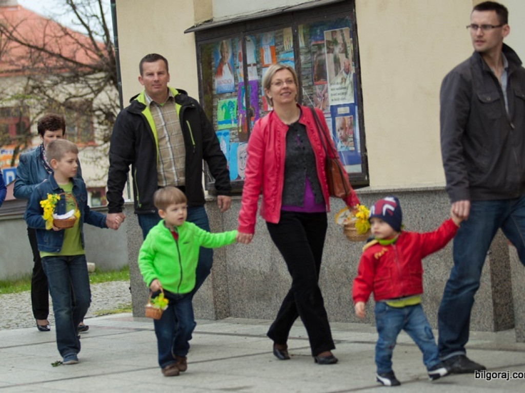 Poświęcenie pokarmów na stół wielkanocny (FOTO)