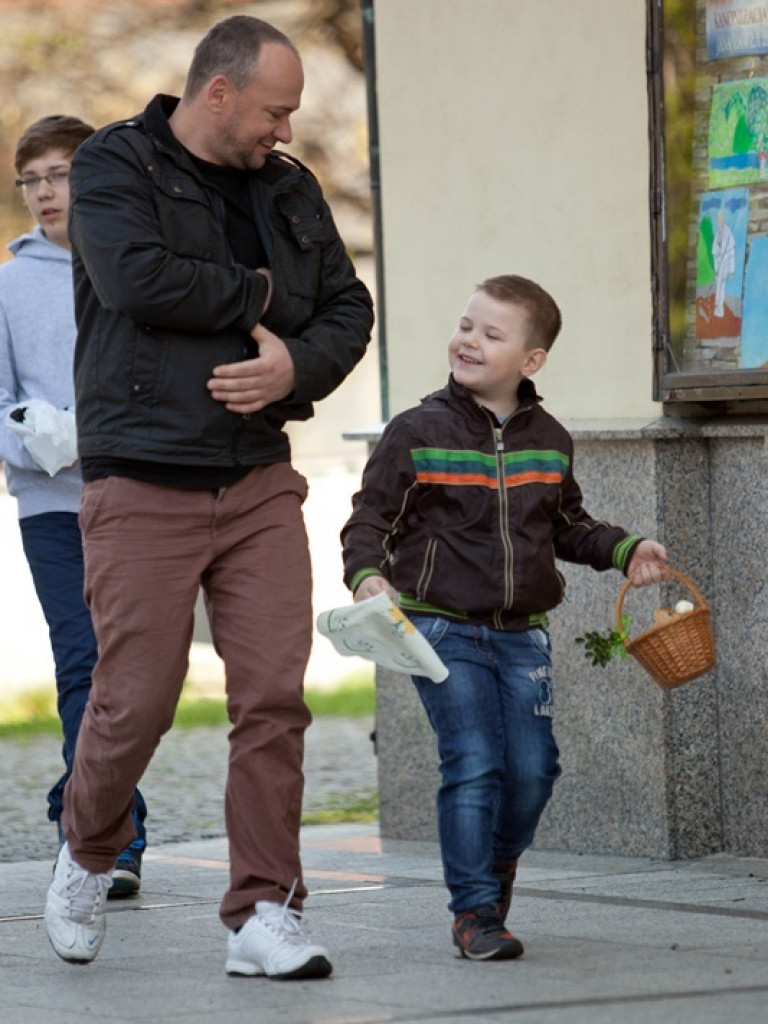 Poświęcenie pokarmów na stół wielkanocny (FOTO)