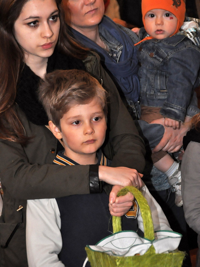 Poświęcenie pokarmów na stół wielkanocny (FOTO)