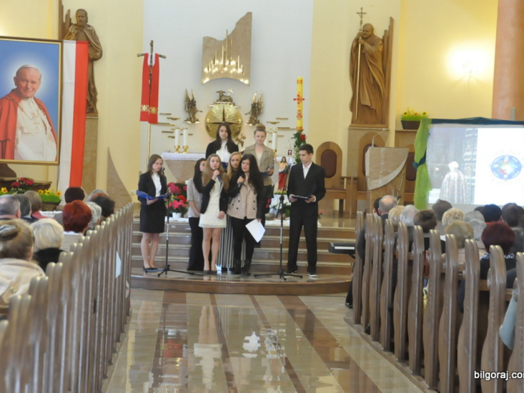 Dziękczynienie za dar kanonizacji Jana Pawła II