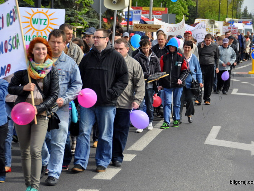 BIŁGORAJ: Po raz ósmy obchodzono Dzień Godności Osób Niepełnosprawnych (FOTO)