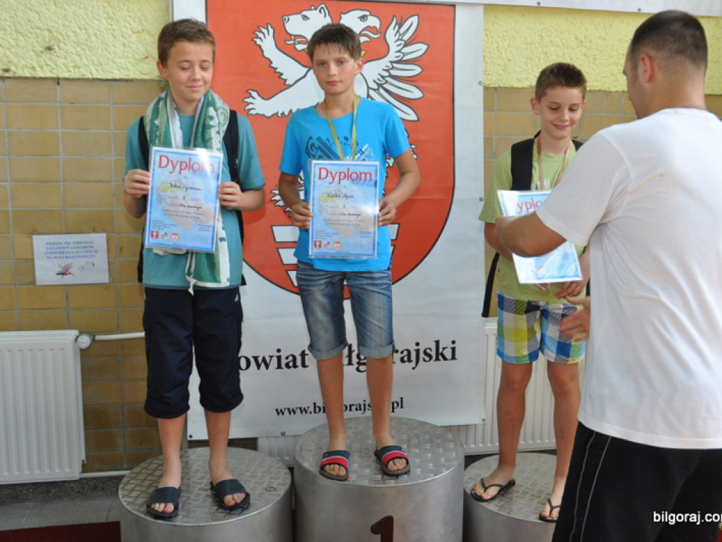 II Mistrzostwa Powiatu w Pływaniu o Puchar Starosty Biłgorajskiego (WYNIKI, FOTO)