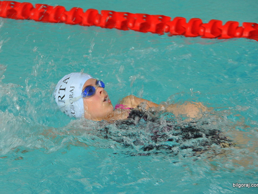 II Mistrzostwa Powiatu w Pływaniu o Puchar Starosty Biłgorajskiego (WYNIKI, FOTO)