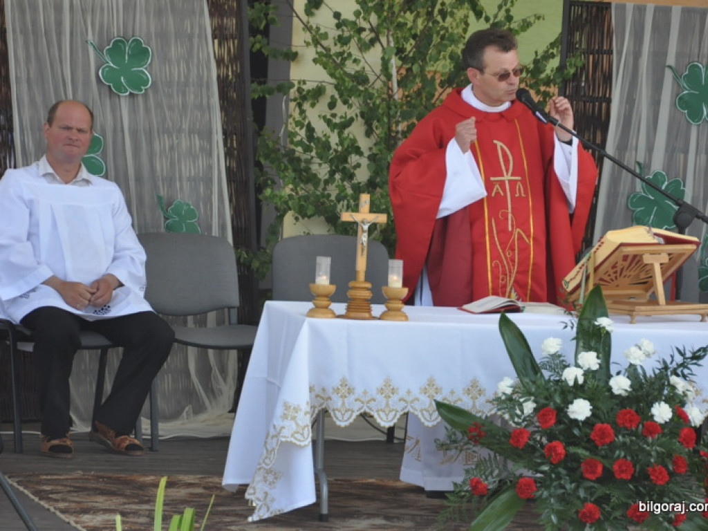 Powiatowe Święto Ludowe w Potoku Górnym. Starosta wzywa do współpracy ukierunkowanej na rozwój Ziemi Biłgorajskiej