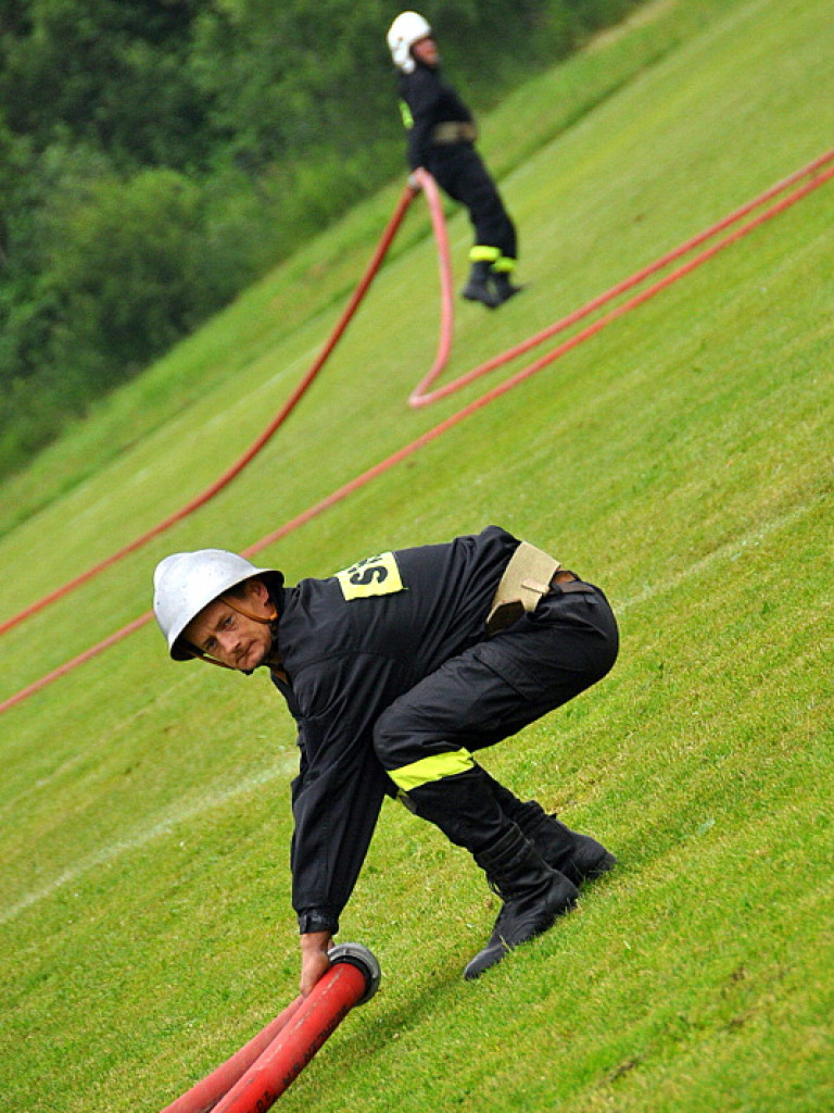 Zawody strażackie we Frampolu - rywalizowali strażacy z trzech Gmin (FOTO, WYNIKI)