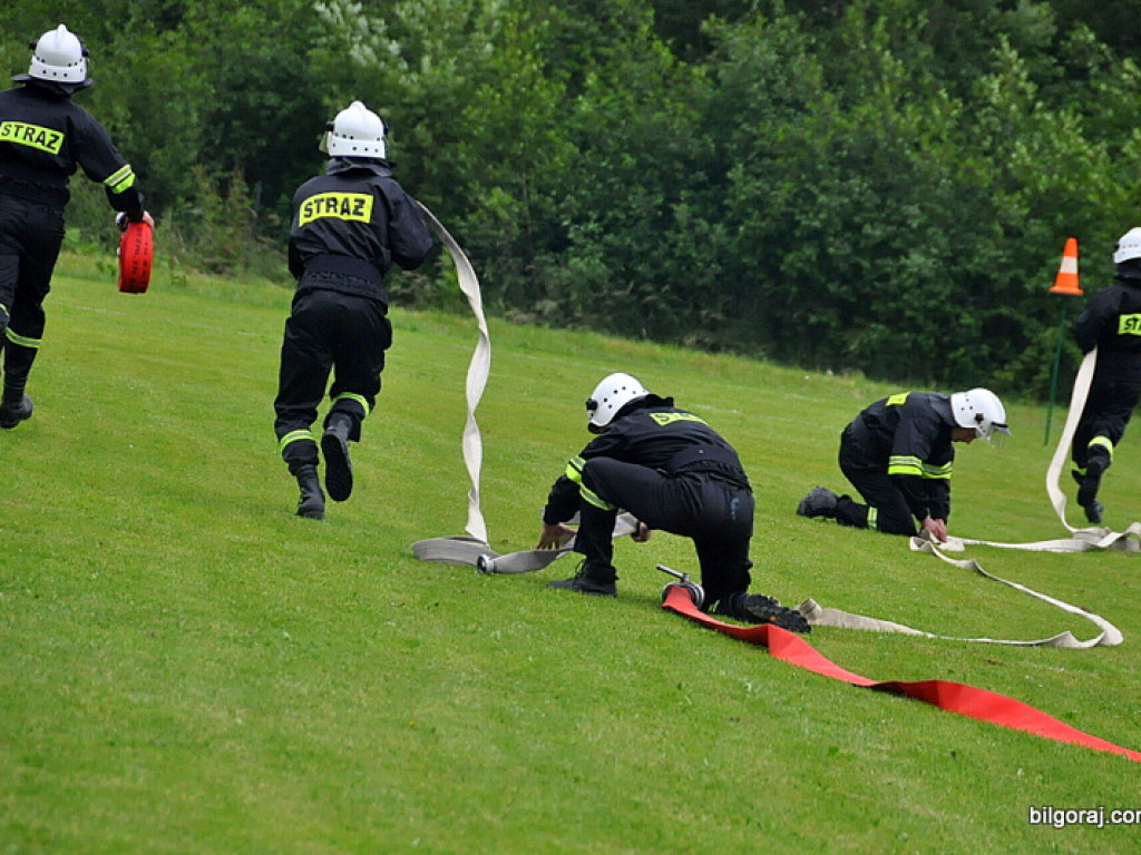 Zawody strażackie we Frampolu - rywalizowali strażacy z trzech Gmin (FOTO, WYNIKI)