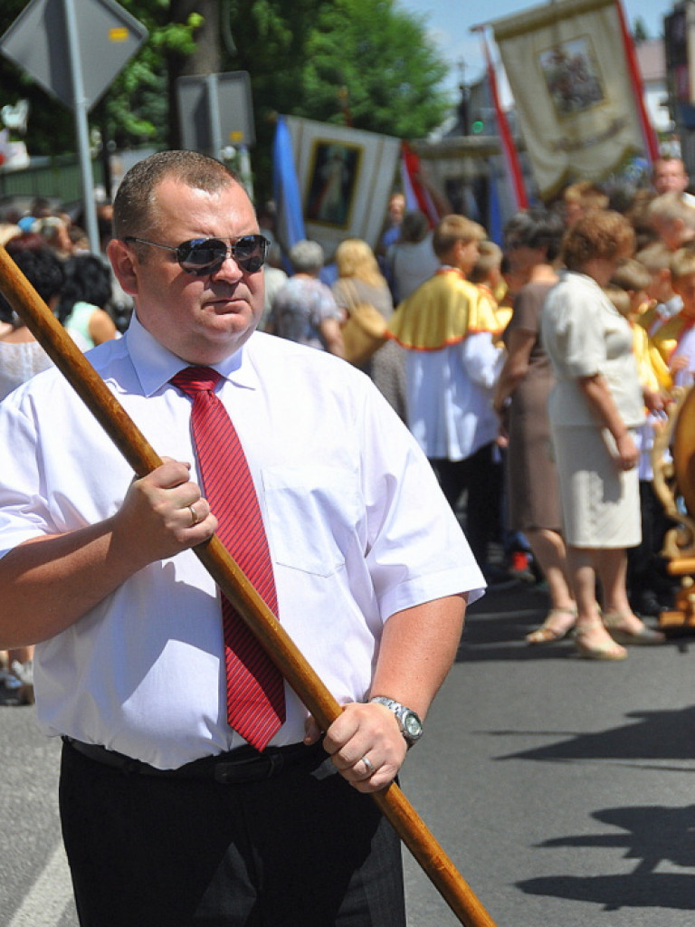 Boże Ciało - tłumy biłgorajan na procesjach eucharystycznych