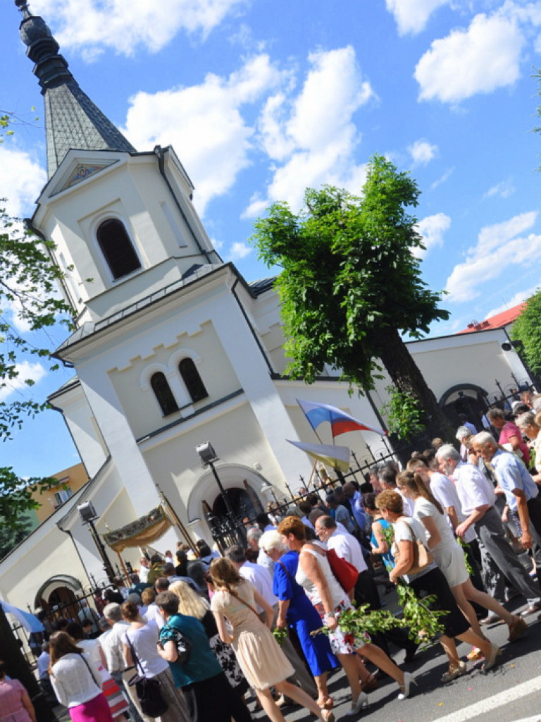Boże Ciało - tłumy biłgorajan na procesjach eucharystycznych