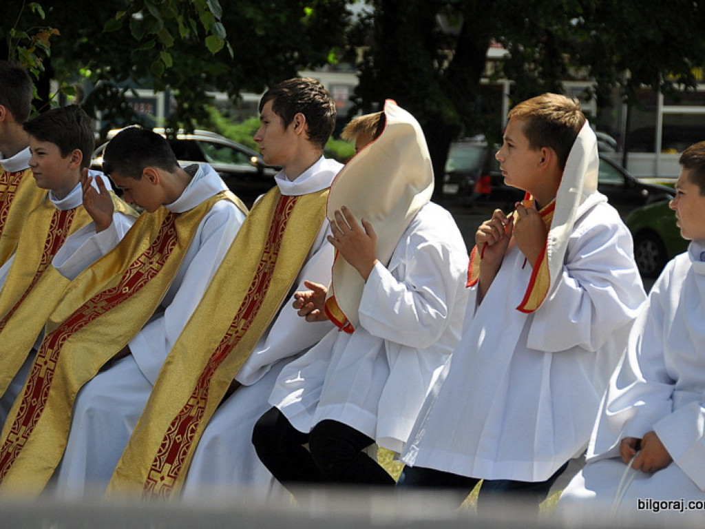 Boże Ciało - tłumy biłgorajan na procesjach eucharystycznych