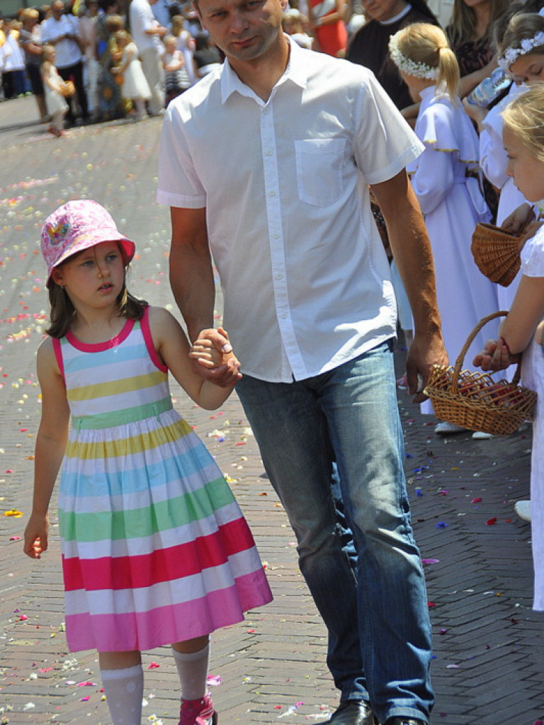 Boże Ciało - tłumy biłgorajan na procesjach eucharystycznych