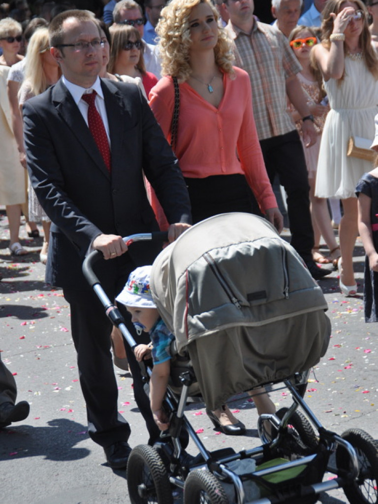 Boże Ciało - tłumy biłgorajan na procesjach eucharystycznych