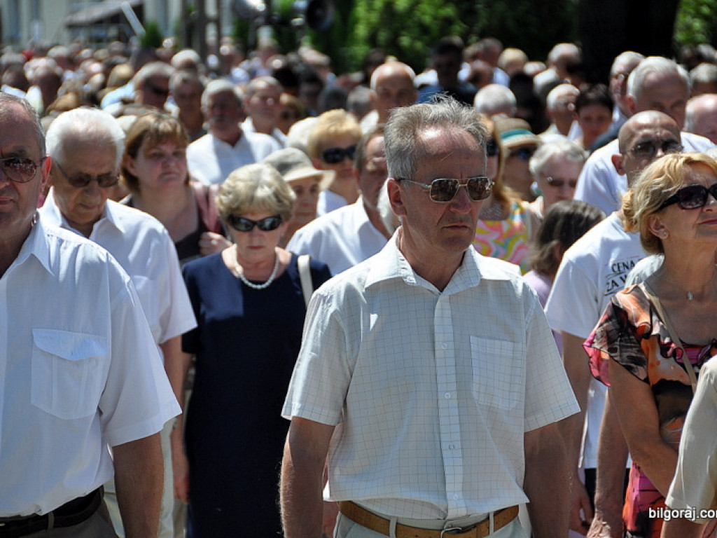 Boże Ciało - tłumy biłgorajan na procesjach eucharystycznych