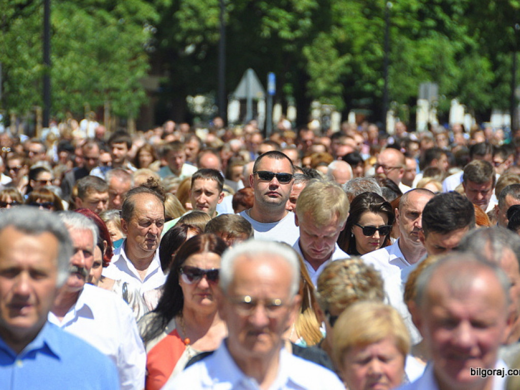Boże Ciało - tłumy biłgorajan na procesjach eucharystycznych