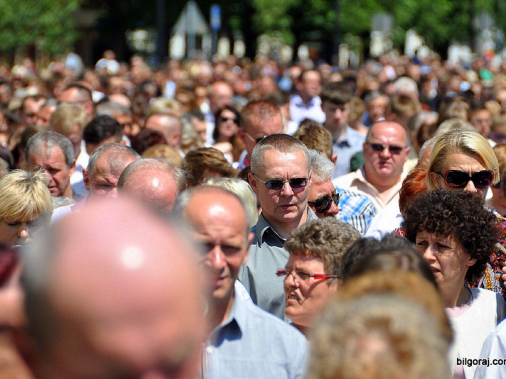 Boże Ciało - tłumy biłgorajan na procesjach eucharystycznych