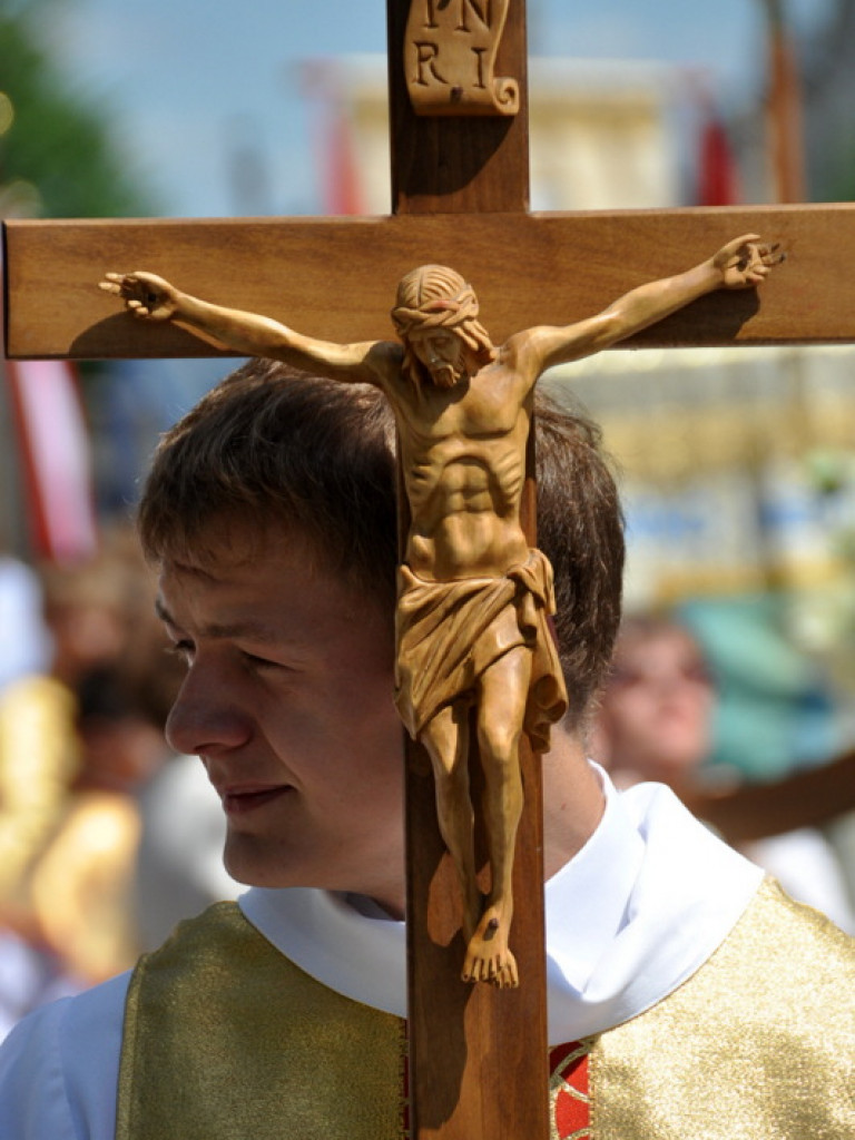 Boże Ciało - tłumy biłgorajan na procesjach eucharystycznych