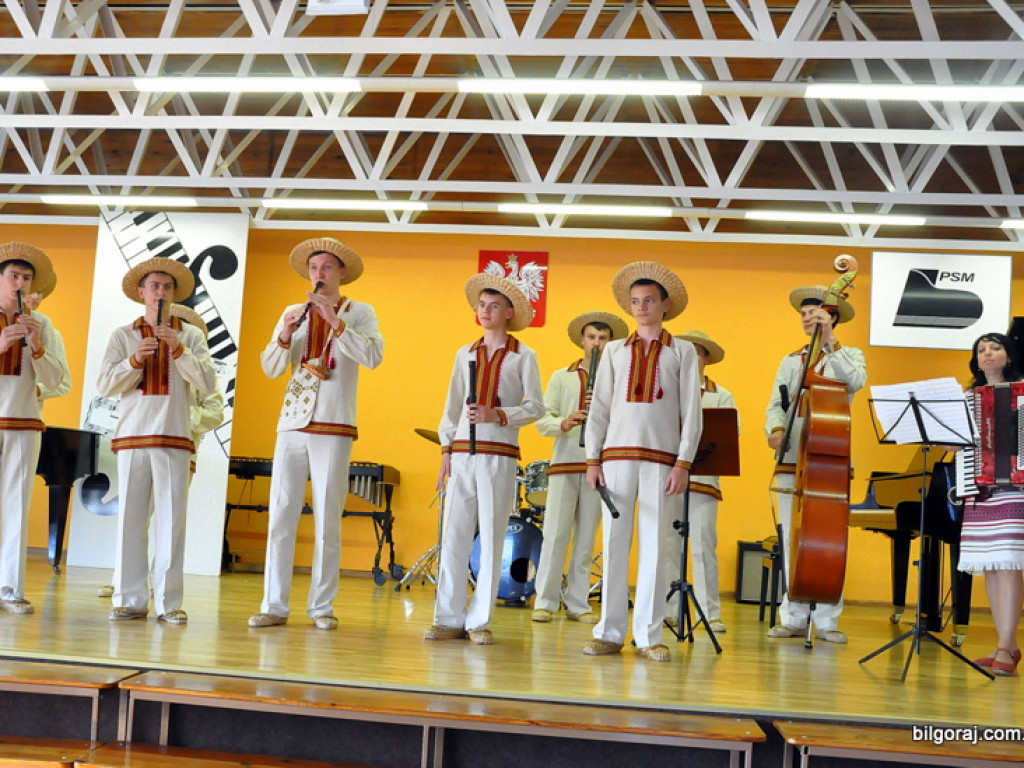 Zagrali razem na podsumowanie roku nauki