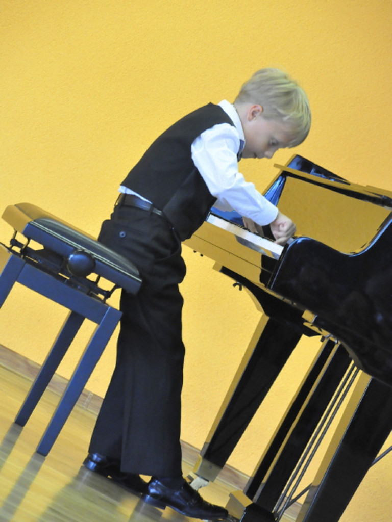 Zagrali razem na podsumowanie roku nauki