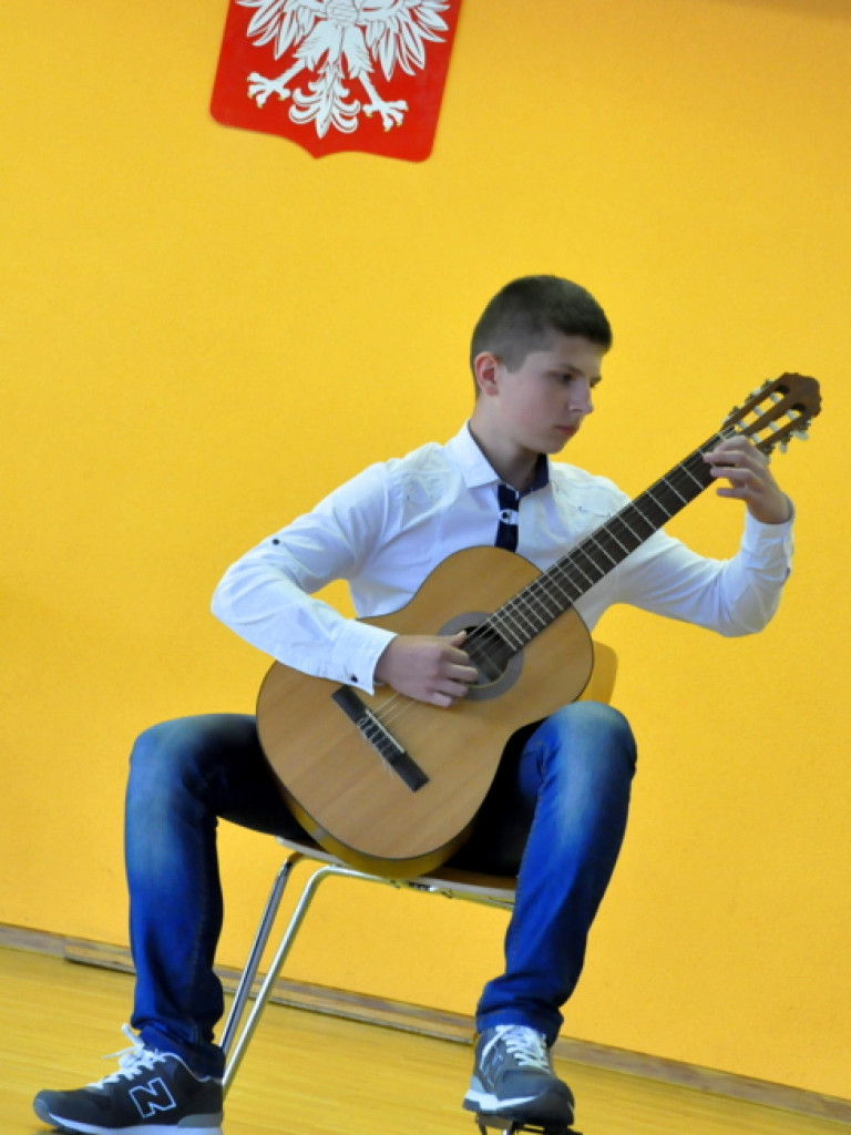 Zagrali razem na podsumowanie roku nauki